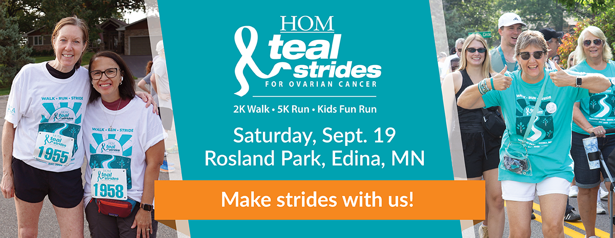 HOM Teal Strides 2026